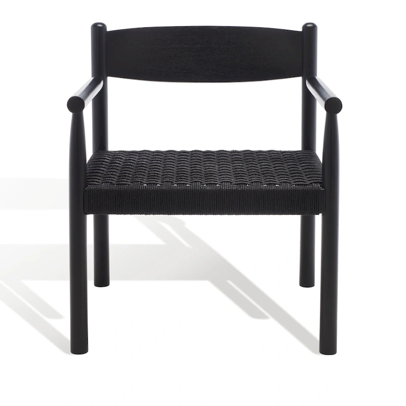 SAFAVIEH Couture Matisha Danish Rope Accent Chair - 24.75 W x 24.75 L x 30 H - 25Wx25Dx30H