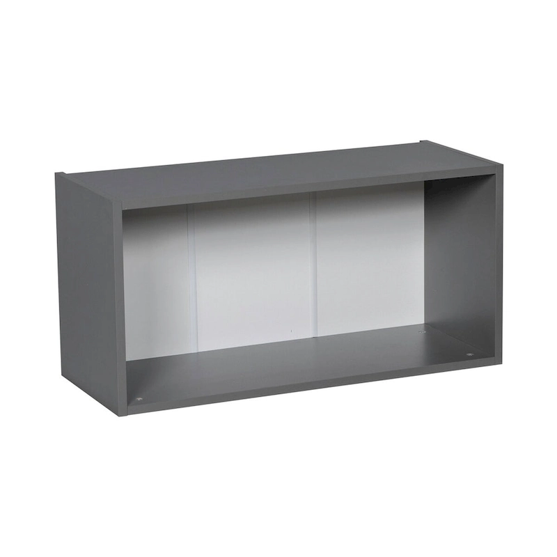 24 x 18 Wall Cabinet-Double Door-Grey - 24 x 18 x 12