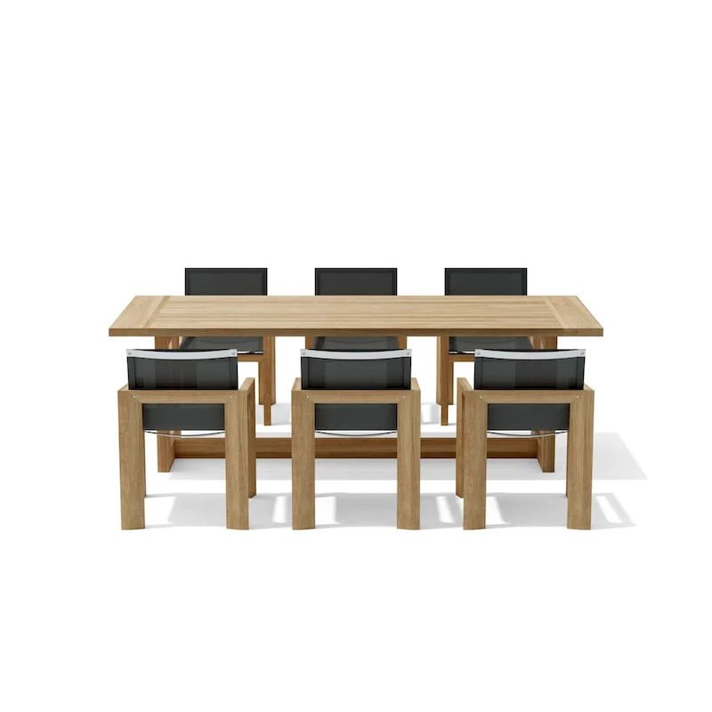 SET-856 7-pc Smyrna Dining Table Set