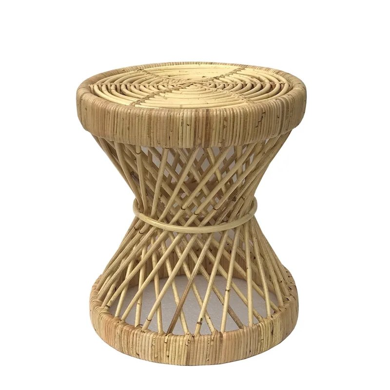 Wicker Rattan Accent Table