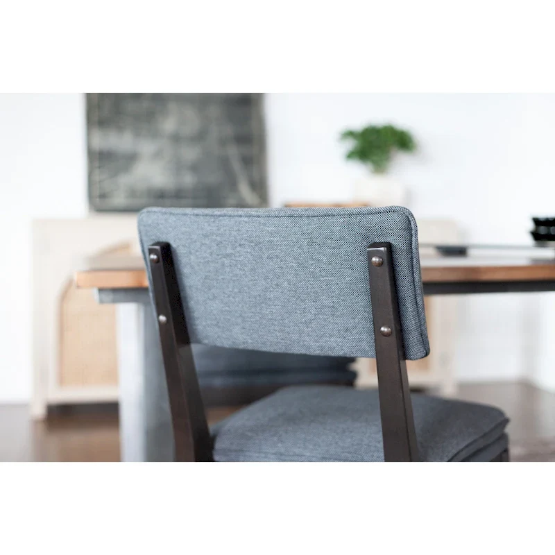 Solid Wood Upholstered Dining Chairs (Set of 2) by East at Main