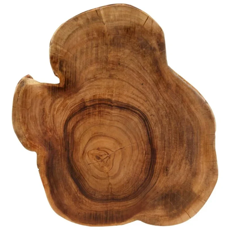 Solid Wood Acacia Coffee Table 23.6x21.7x9.8
