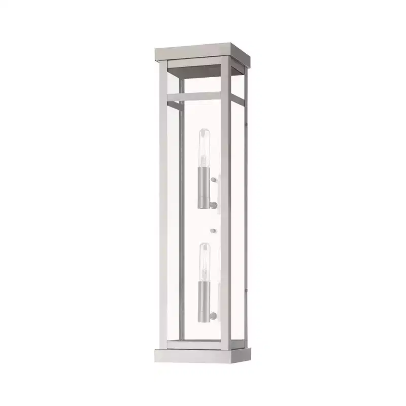 Livex Lighting Hopewell 2 - Light Wall Light in Brushed Nickel