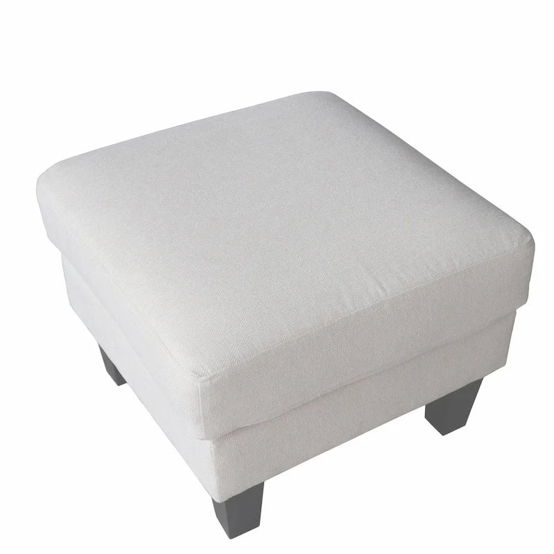 Fabric Upholstered Ottoman