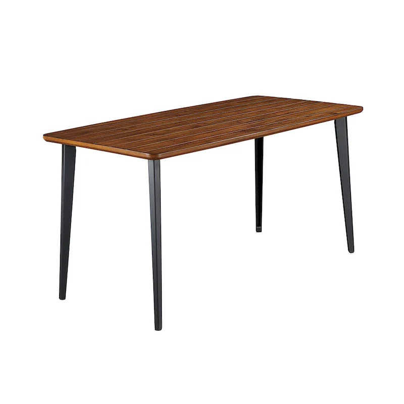 Furniture of America Tommie Mid-century Modern 60-inch Dining Table