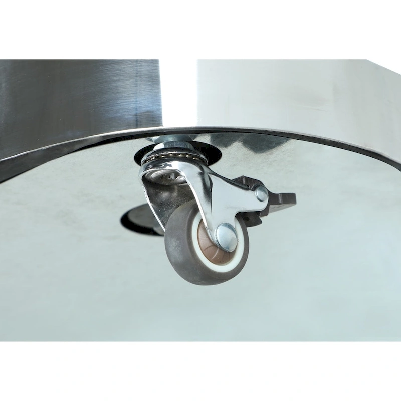 Somette Cocktail Table with 32 Round Glass Top - Cocktail Table