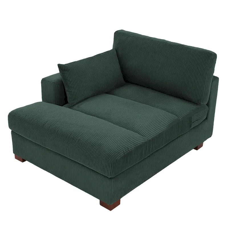 Left and Right Sectional Sofa Set Chaise Lounge Sofa Chair
