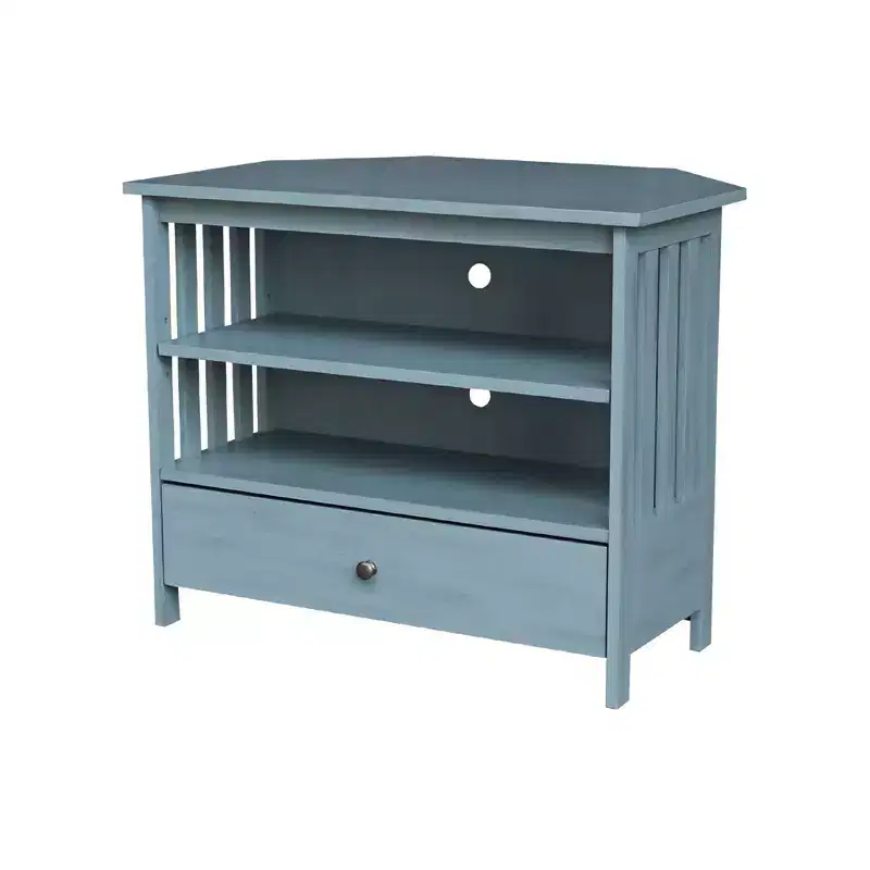 Mission Corner TV Stand for TVs up to 38 - International Concepts