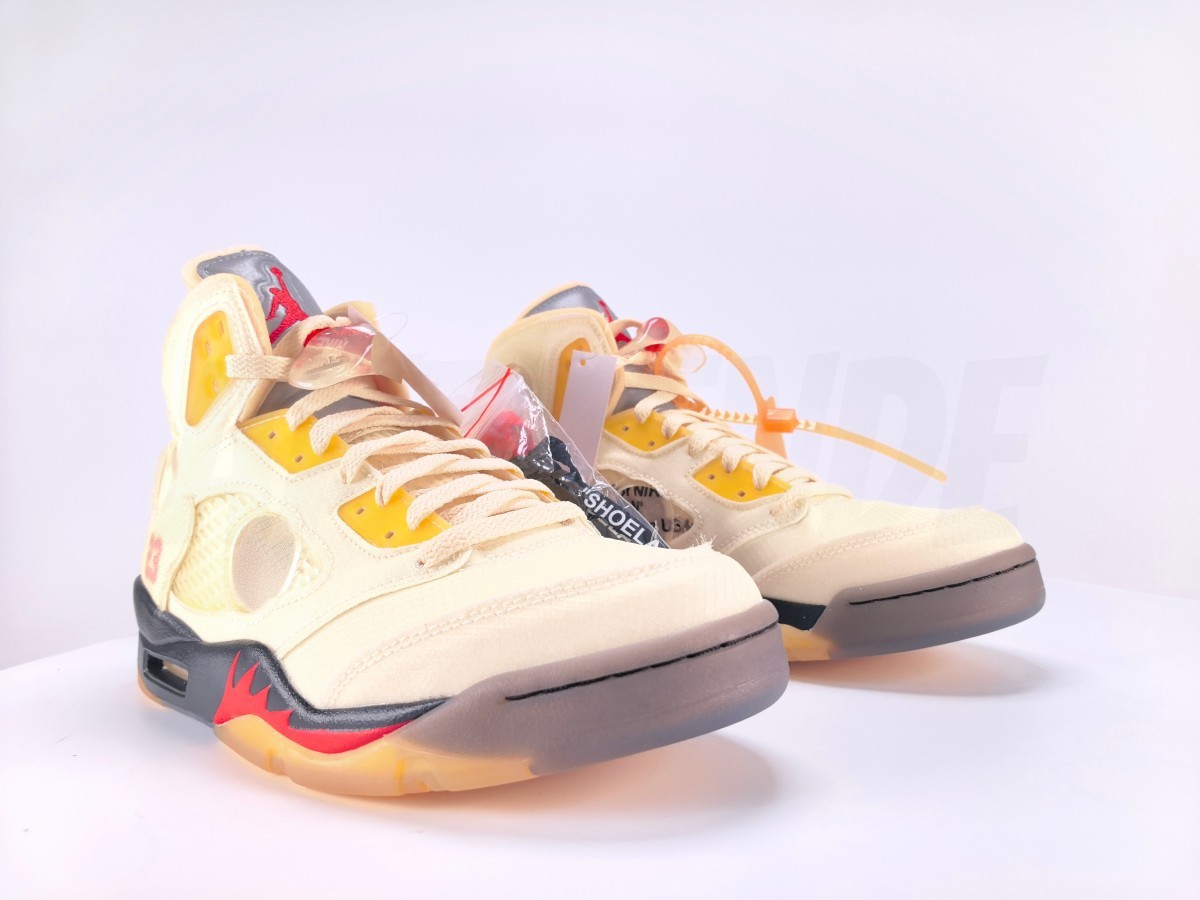 Jordan 5 Retro Off-White Sail - Aktrende