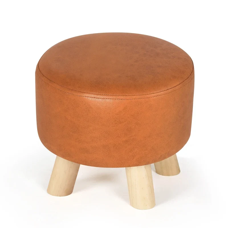 Adeco Foot Rest Ottoman Pet Stool