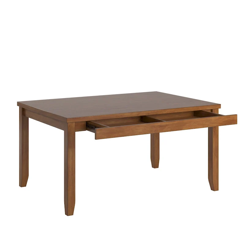 Elena Wood Rectangular Dining Table by iNSPIRE Q Classic