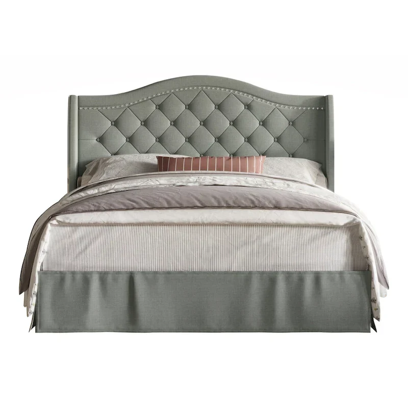 Eleanor Tufted Upholstered Platform Bed