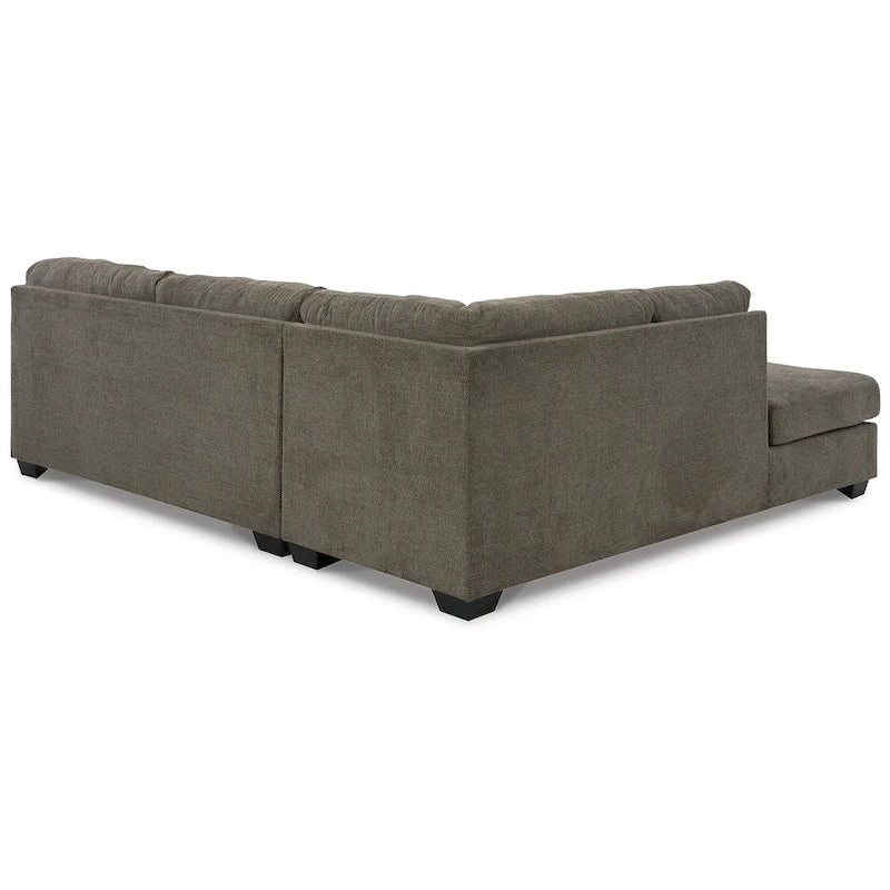 Signature Design by Ashley Mahoney 2-Piece Sleeper Sectional with Chaise - 105W x 90D x 37H