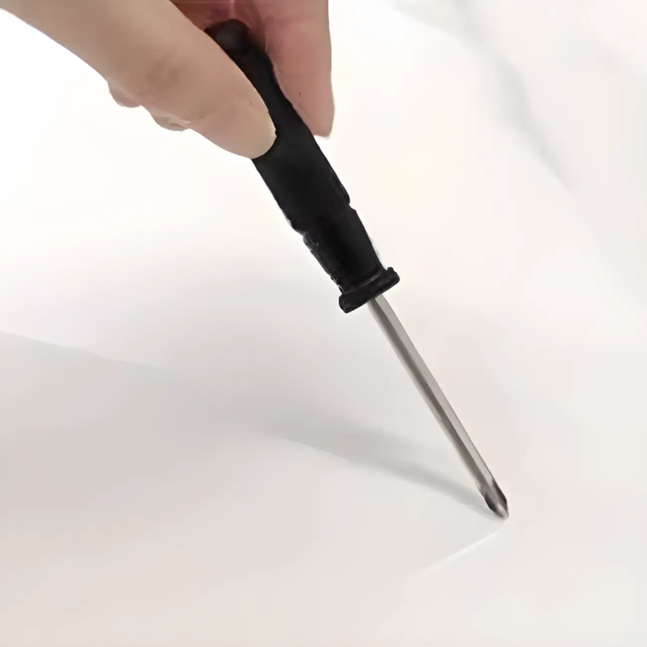 Modern Leather Tray Stone Top 2 Drawers Nightstand