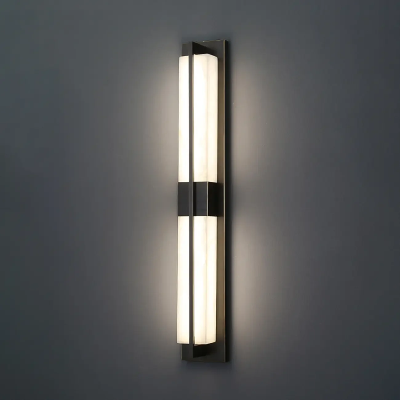 Modern Art Alloy Rectangular Wall light