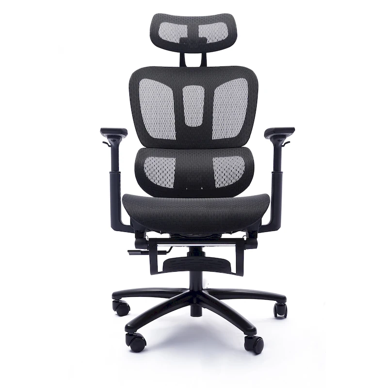 Sealy Huxley Ergonomic High-Back Mesh Office Chair with Adjustable Headrest and Armrests