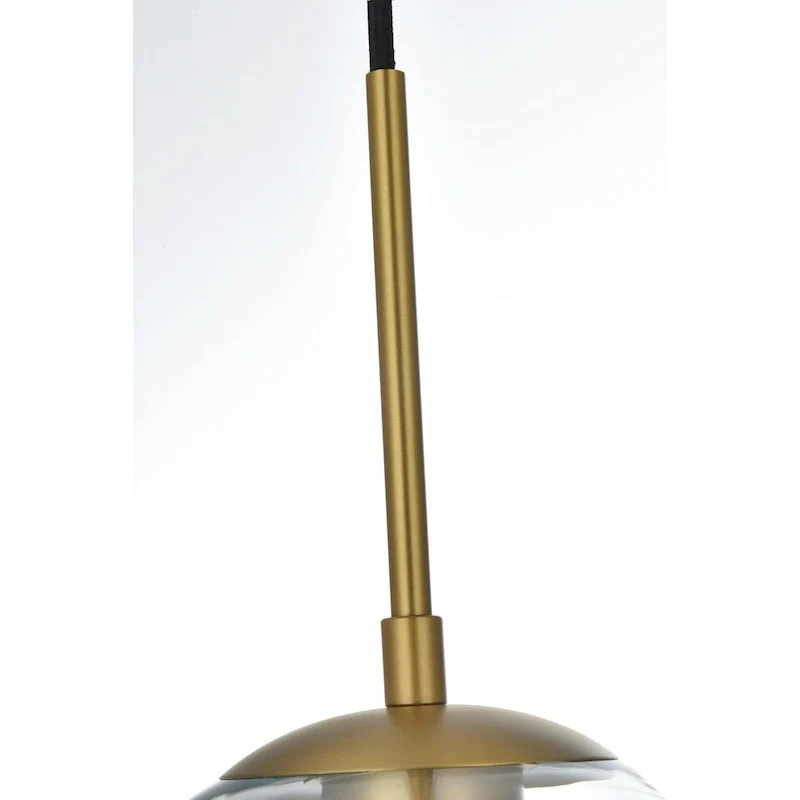 Elegant Lighting Baxter 3 Light 18  Wide Multi Light Pendant with