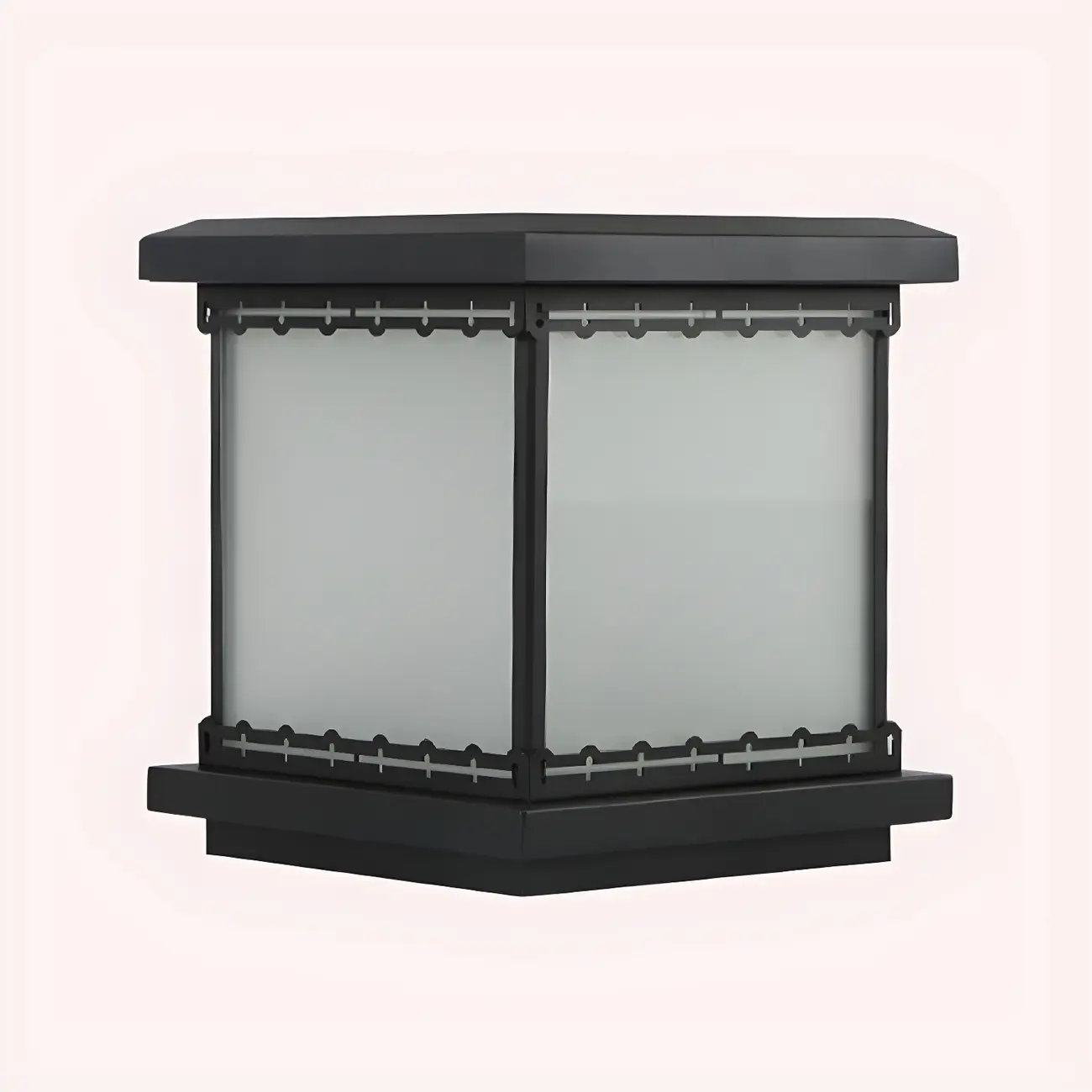 Modern Cube LED Table Lamp with Matte Finish for Outdoors