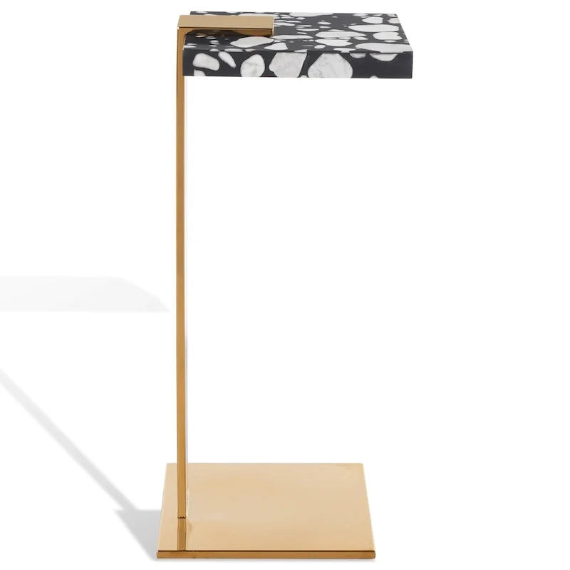Couture Shiloh Acrylic Drink Table - 9.8 W x 9.8 L x 24 H - 10Wx10Dx24H