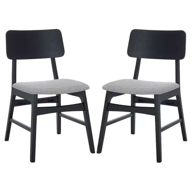 Madina Wood Dining Chair (Set of 2) - SFV6706 - Safavieh Couture