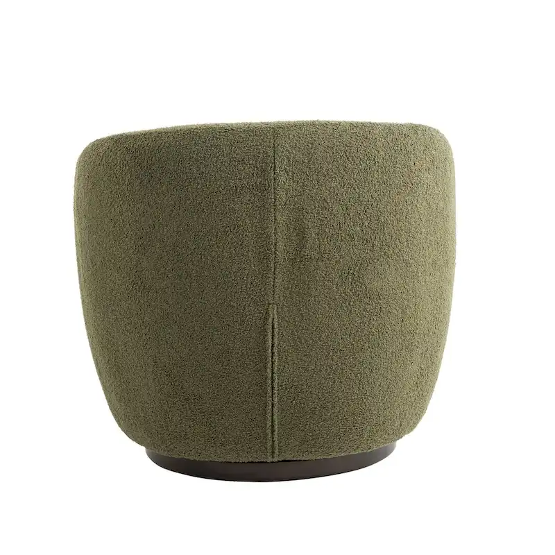Modern Living Room Swivel Barrel Armchair