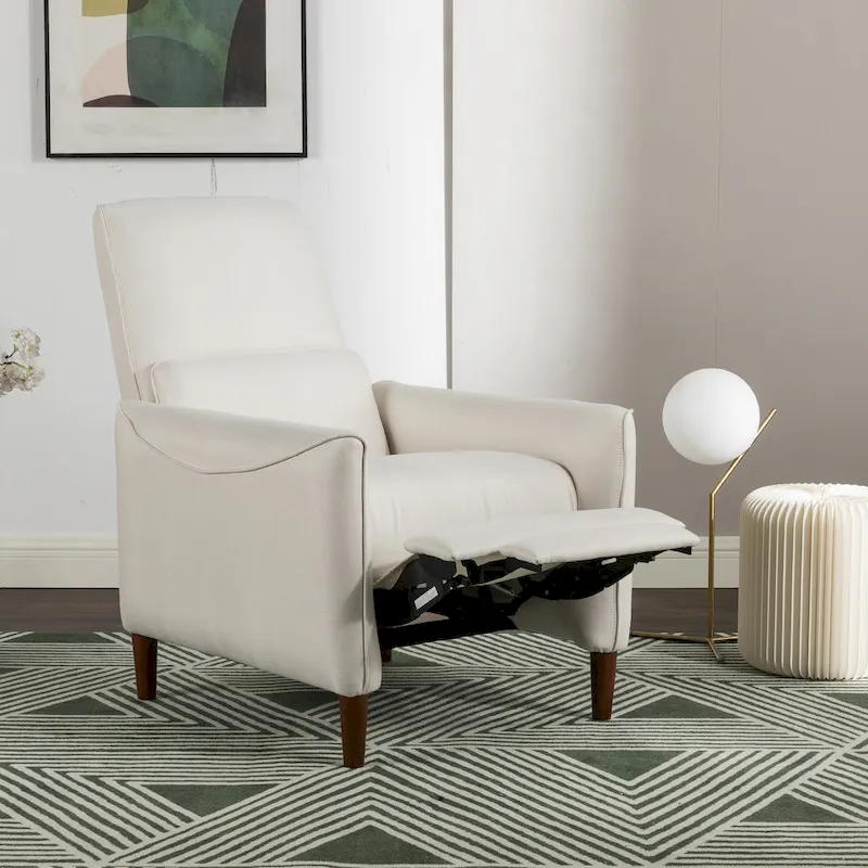 Christopher Knight Home Upholstered Push Recliner Chair