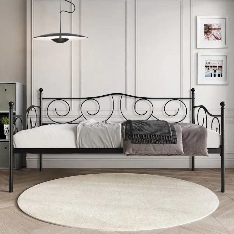 CraftPorch Contemporary Twin Size Metal Daybed