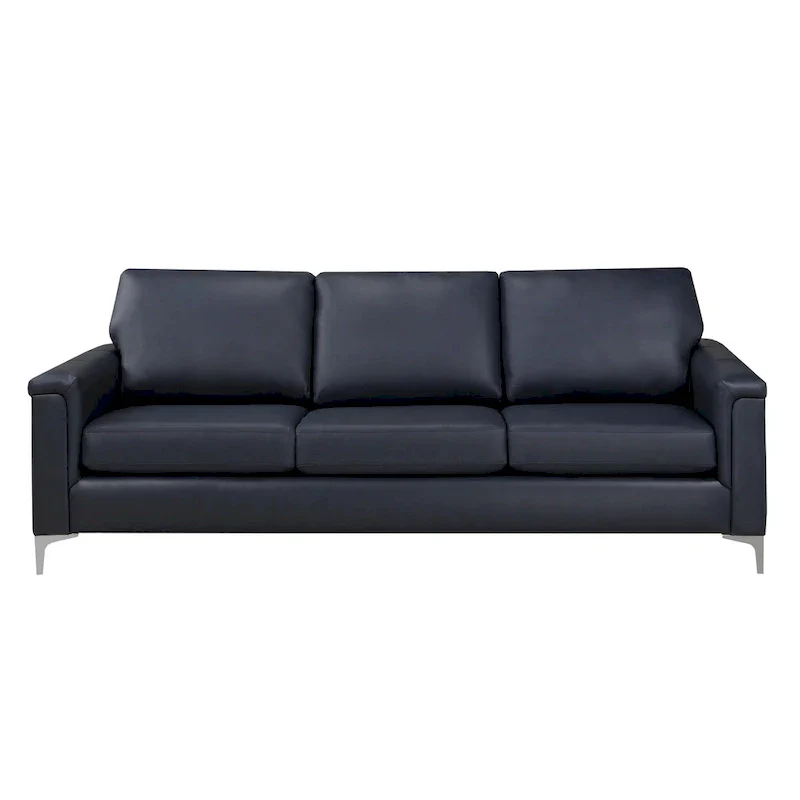 Lessa Modern Premium Top Grain Leather Sofa