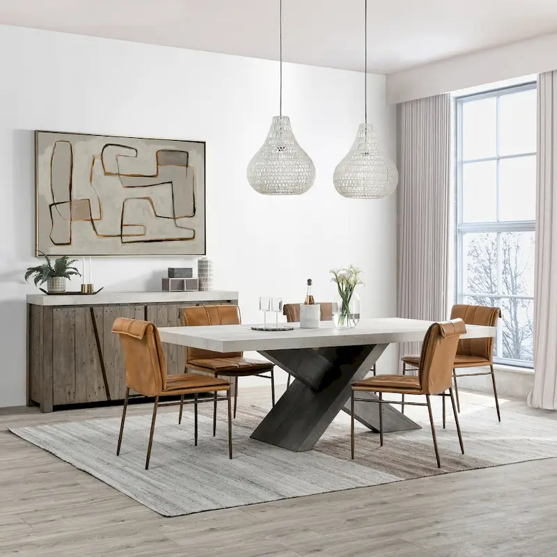 Classic Home Durant 84 Dining Table - 84Wx43Dx30H