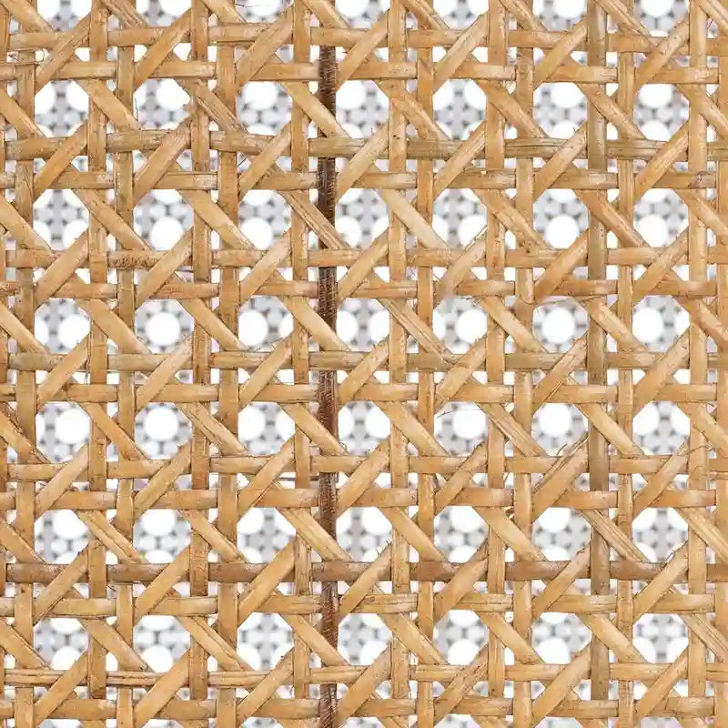 SAFAVIEH Mozell Cane Dining Table - 47.3 W x 47.3 L x 28.8 H - 47Wx47Dx29H