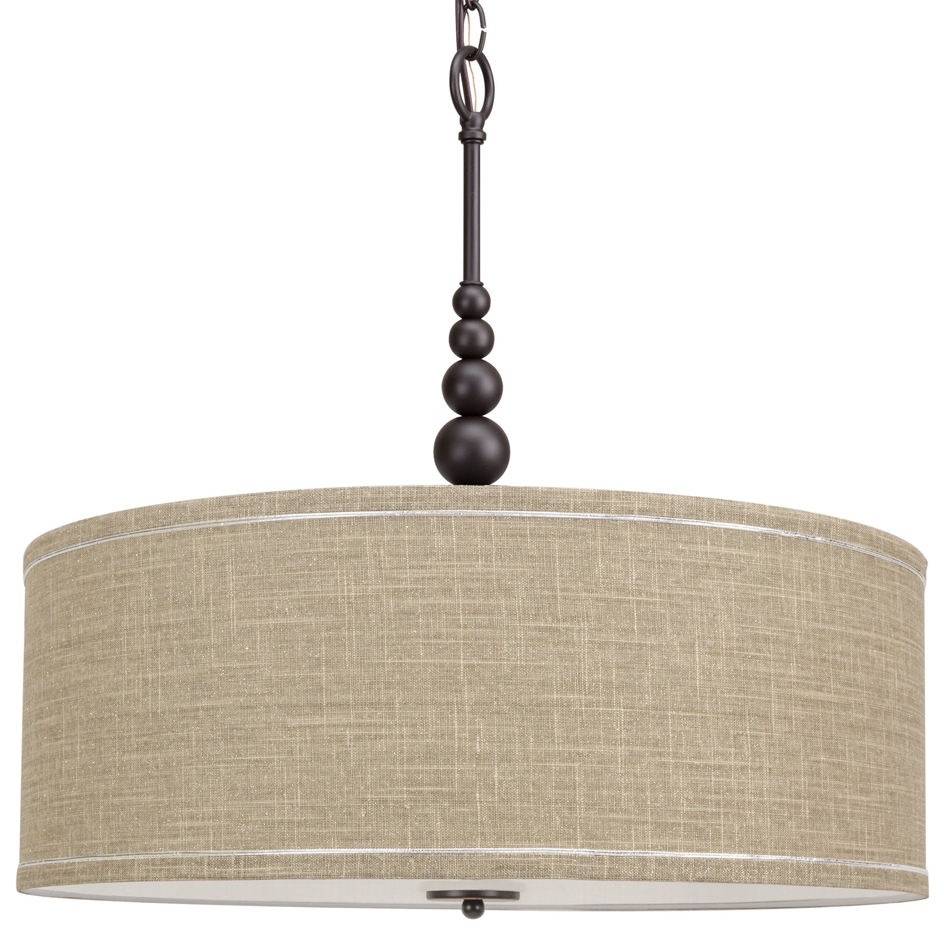 Adelade 23 Modern 3-Light Drum Pendant Chandelier