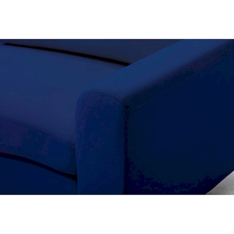 136  Velvet Semicircle couch Modular Curve Sectional Sofa