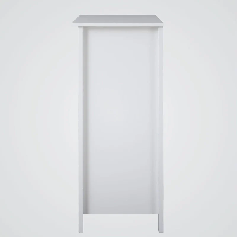 Solid Wood Spray-painted 6 Drawer Chest