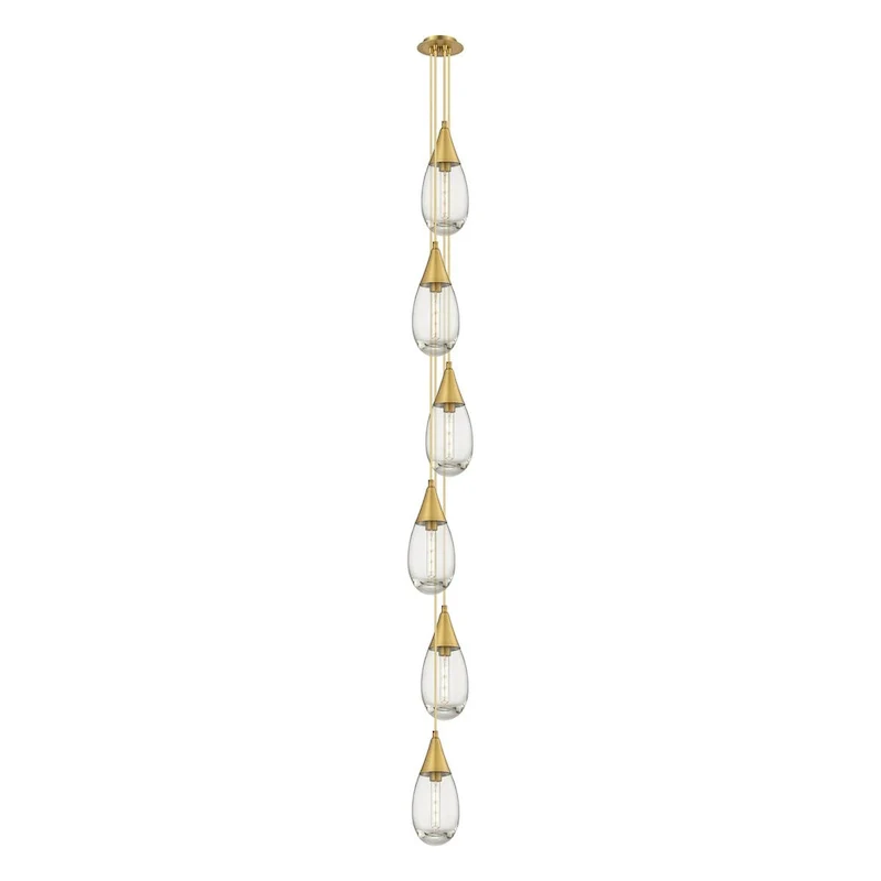 Innovations Lighting Milan - 6 Light 4  Cord Hung Multi Pendant - 6  Canopy