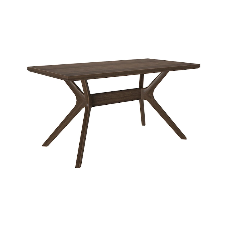 Plank and Beam Verso Cross Leg Rectangular Dining Table - 60