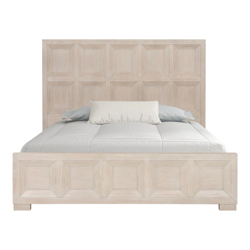 Furniture of America Durem Modern Classic Wood Panel Bed