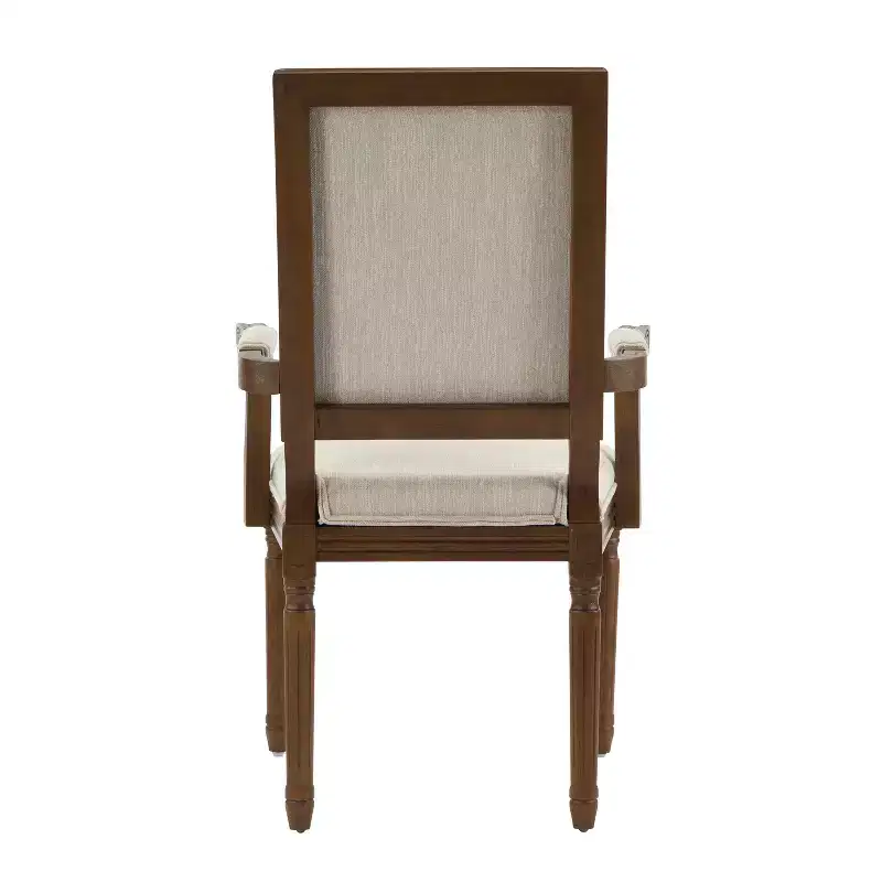 Christopher Knight Home Louis Traditional Rubberwood Upholstered Dining Chair (Set of 2)