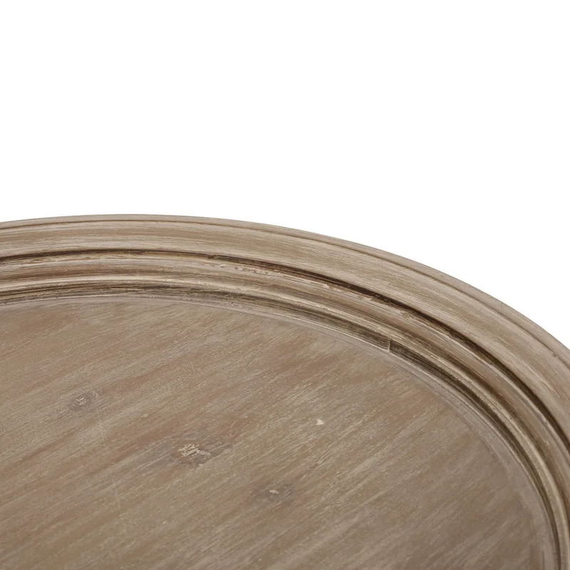 Purdin French Country Accent Table with Round Top by Christopher Knight Home