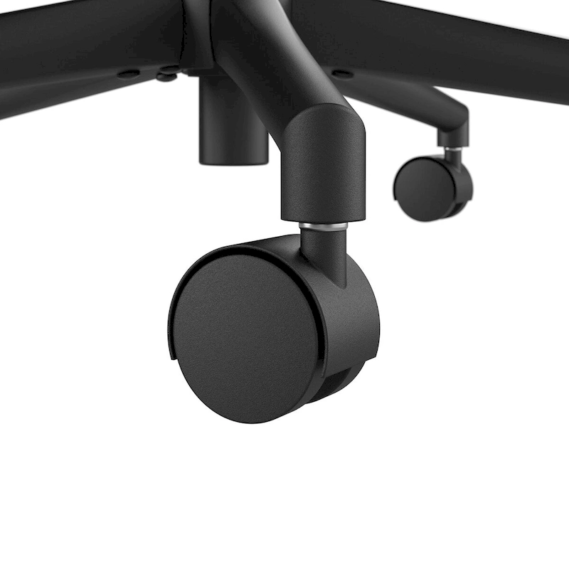 Bush Furniture Serenity Mid Back Armless Office Chair with Wheels