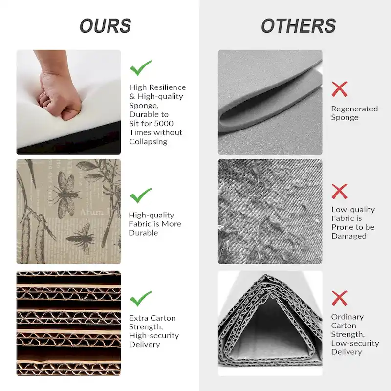 Yahweh Farmhouse Nailhead Armchair with Rolled Arms by HULALA HOME(Set of 2)