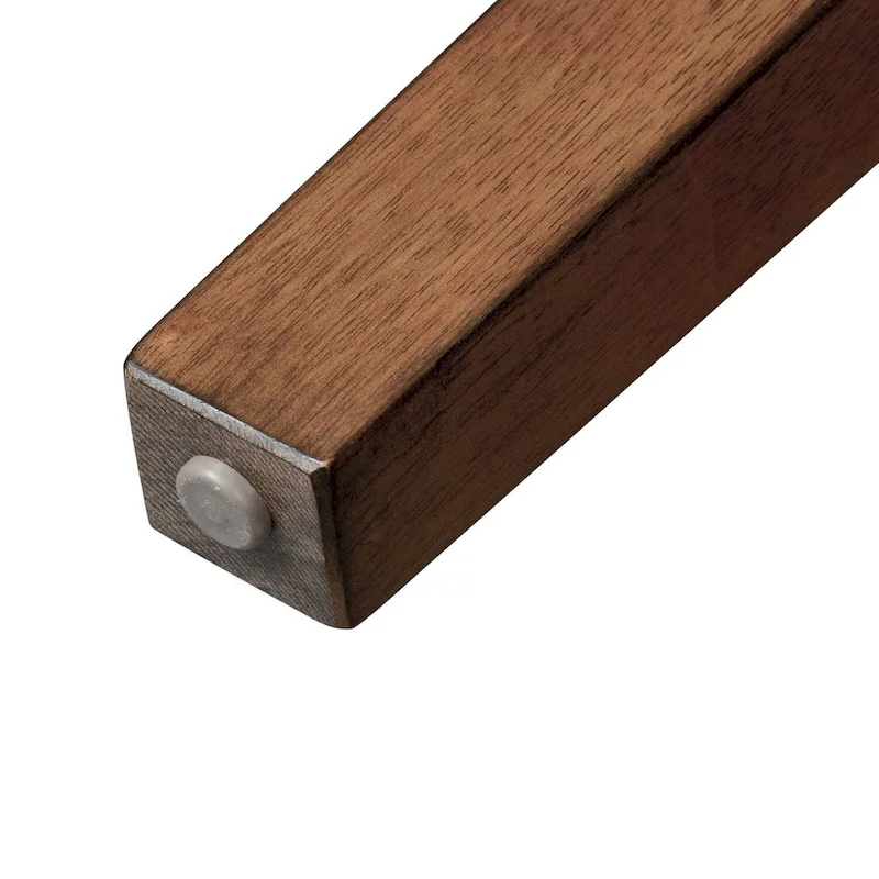 Treasures Medium Brown Rustic Oak Retractable Leg Table