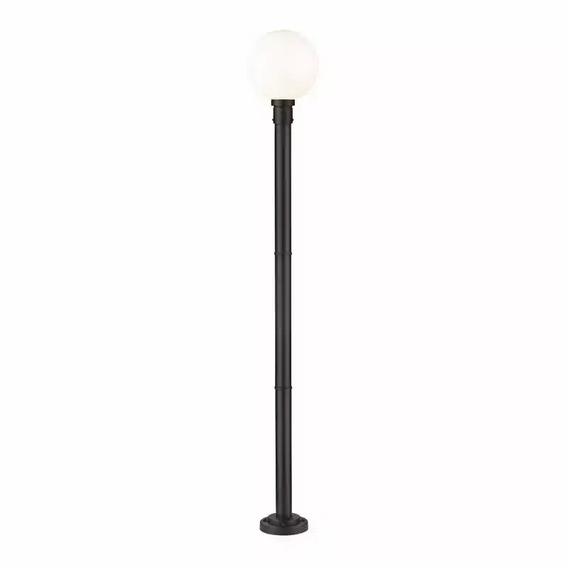 Z-Lite Laurent 1 - Light Post Light in Black