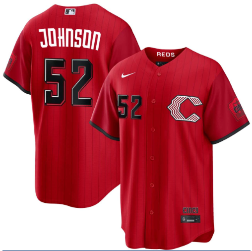 Pierce Johnson Cincinnati Reds Red 2026 City Connect Limited Jersey
