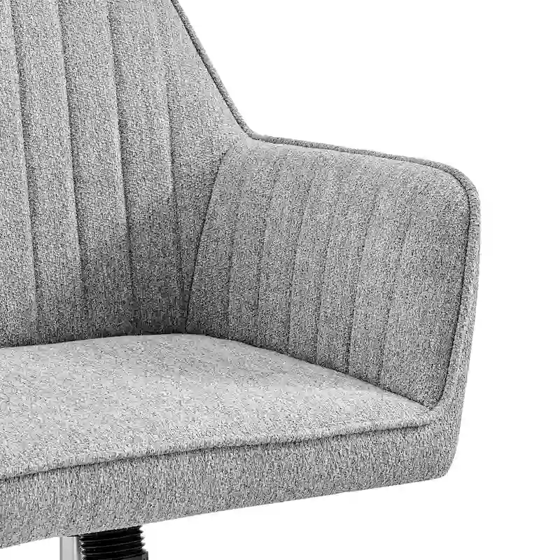 Swivel Office Chair with Adjustable Height and Caster Wheels