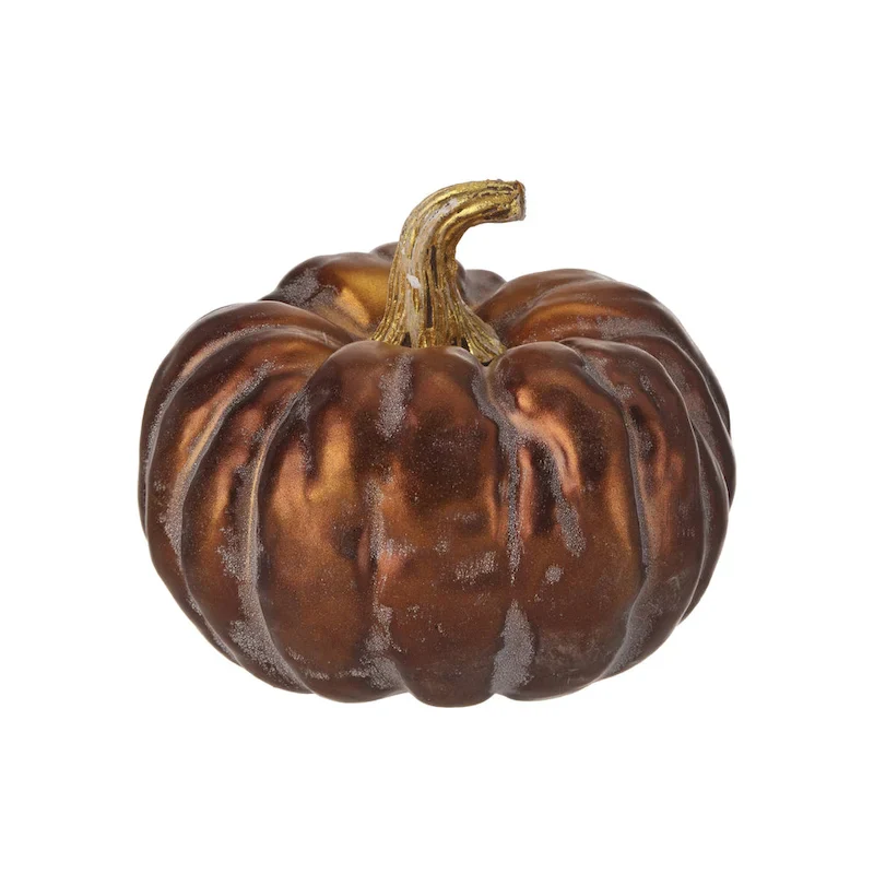 6  Autumn Pumpkin Set of 2 - strofoam:90% plastic:10%