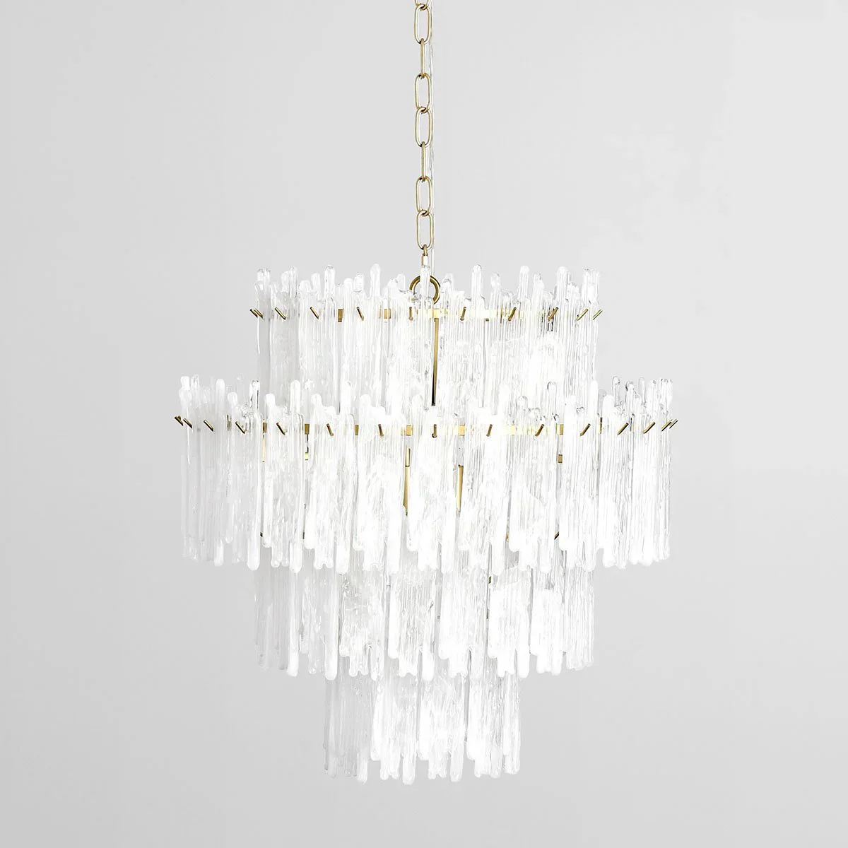 Everly Glass Round Chandelier