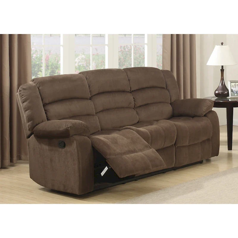 Shademill Brown Living Room Reclining Sofa
