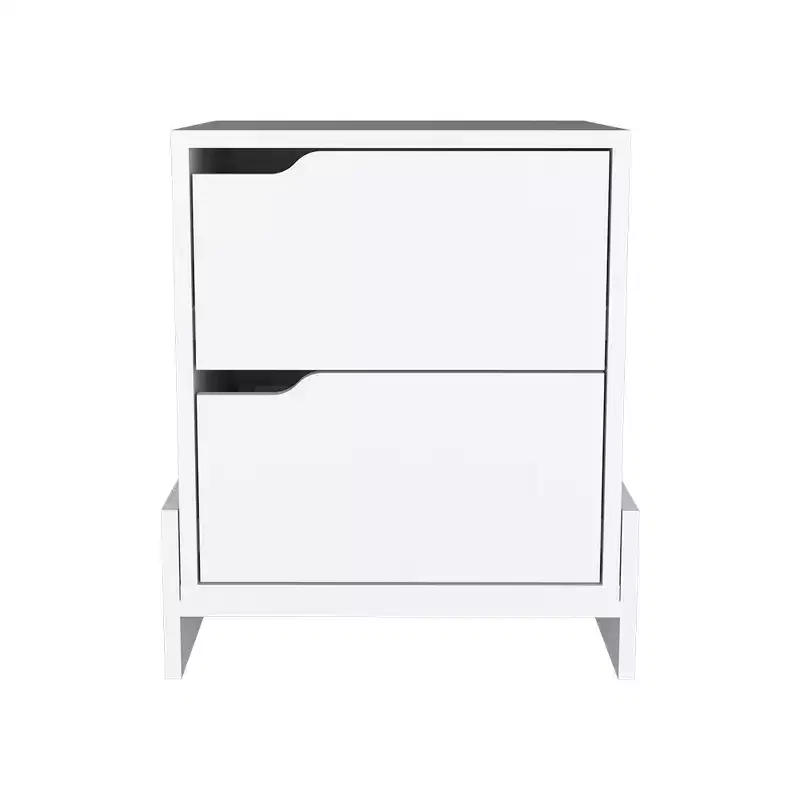 Stylish Functional 1 Drawer Nightstand for Bedroom Living Room