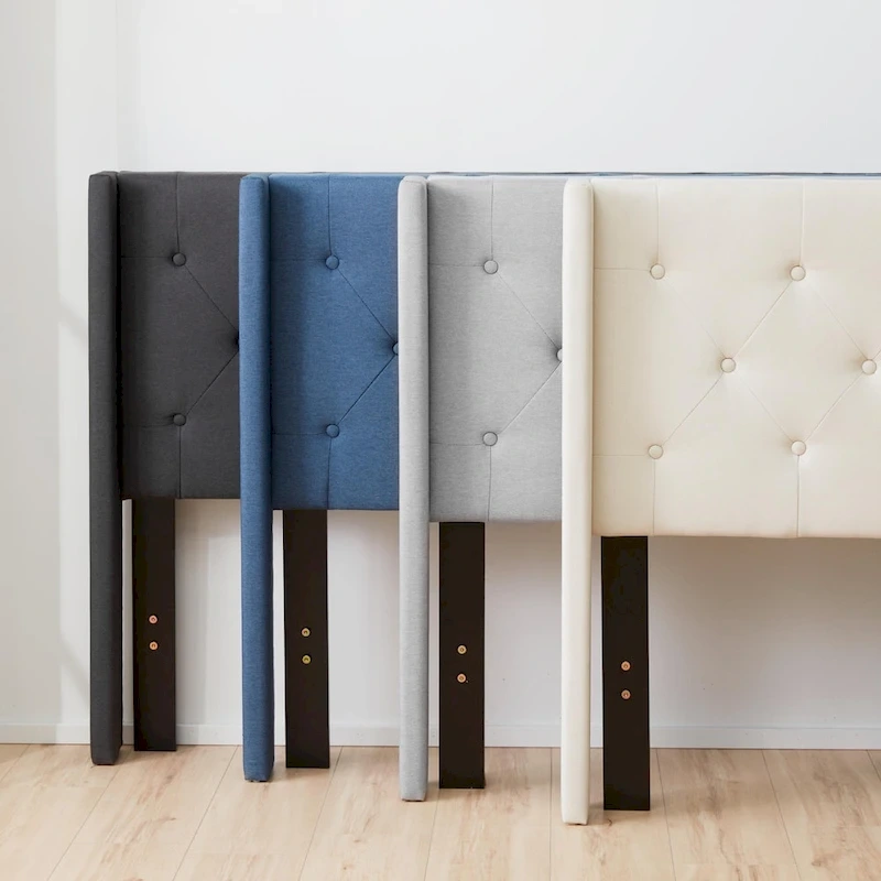 Brookside Isabelle Button Tufted Wingback Upholstered Bed