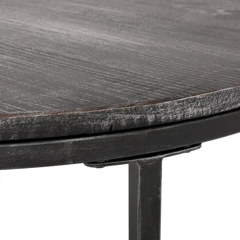 Gerrish Modern Industrial Coffee Table Set by Christopher Knight Home